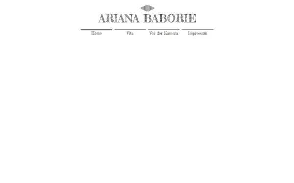 www.ariana-baborie.de