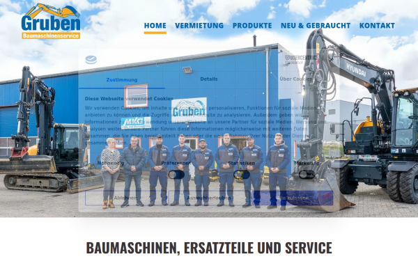 www.gruben-baumaschinen.de