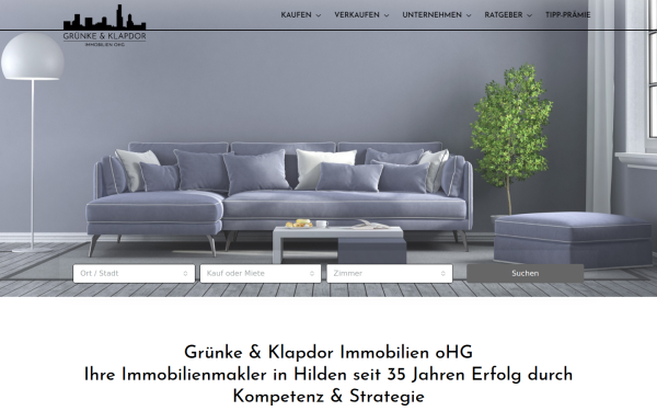 www.gruenke-klapdor-immobilien.de