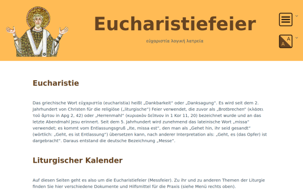 eucharistiefeier.de