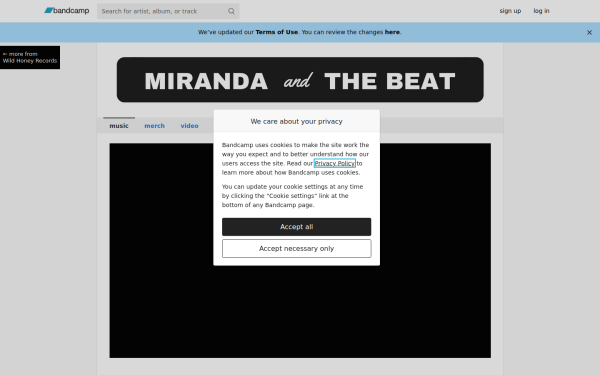 mirandaandthebeat.bandcamp.com