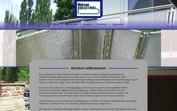 www.hoelzer-edelstahl.de