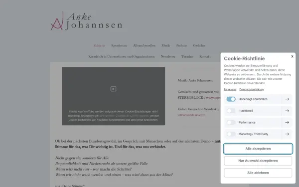 www.ankejohannsen.de