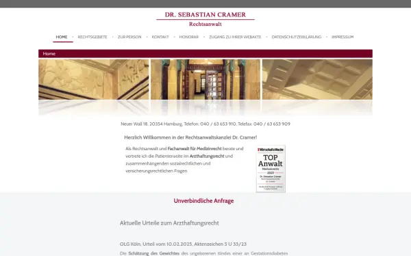 arzthaftung-cramer.de