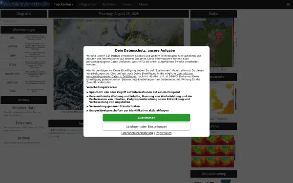 www.wetterzentrale.de