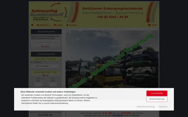 www.autorecycling-gundersdorff.de