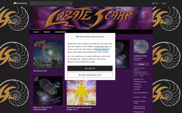 lobatescarp.bandcamp.com