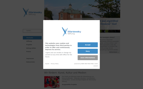 www.wisniewsky-stiftung.de
