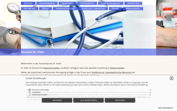 hausarzt-dr-klein.de