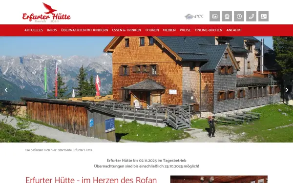 www.erfurterhuette.at