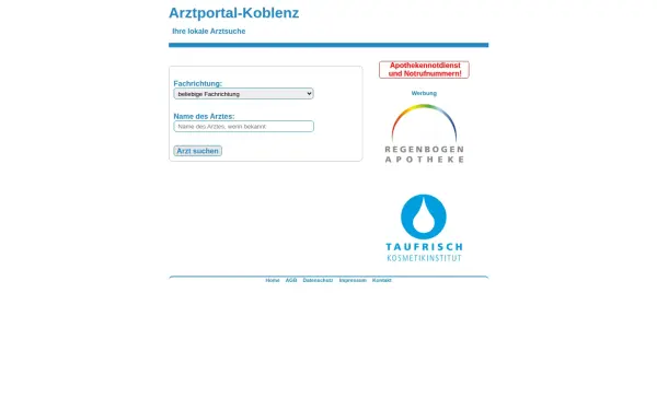 arztportal-koblenz.de