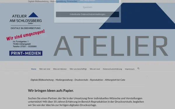 www.atelieramschlossberg.de