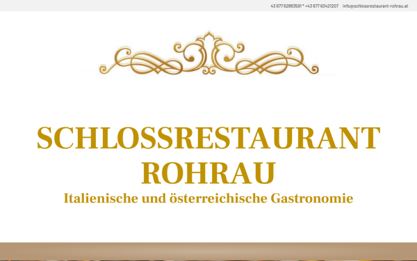 www.schlossrestaurant-rohrau.at