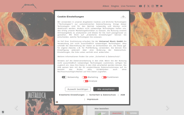 www.metallica.de