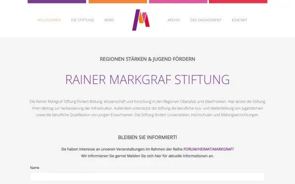 www.rainer-markgraf-stiftung.de