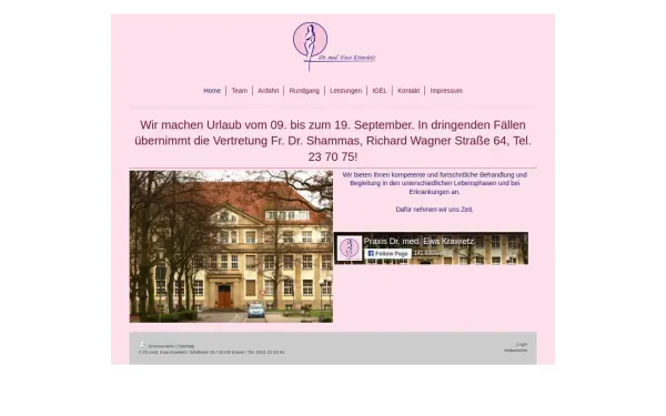 www.drkrawietz.de