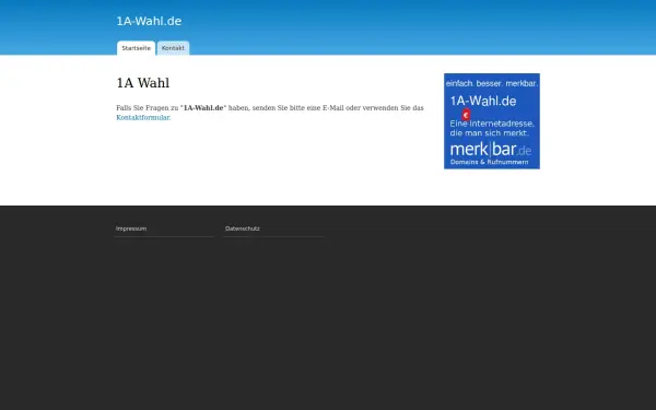 www.1a-wahl.de