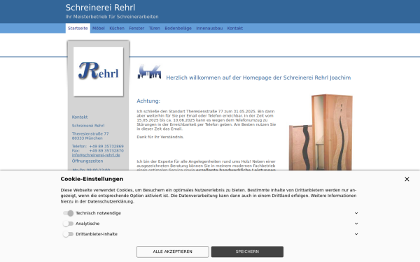 schreinerei-rehrl.de