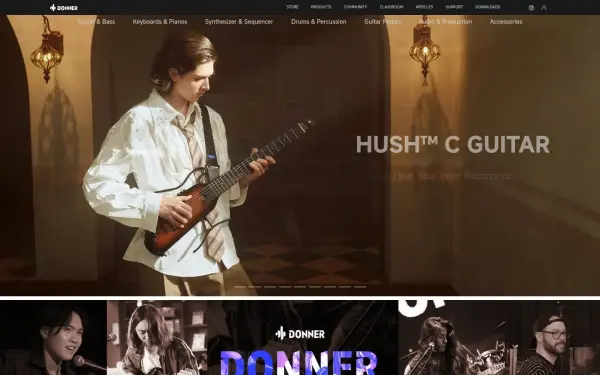 www.donnermusic.com