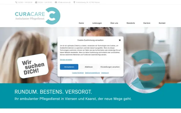 www.curacare.de