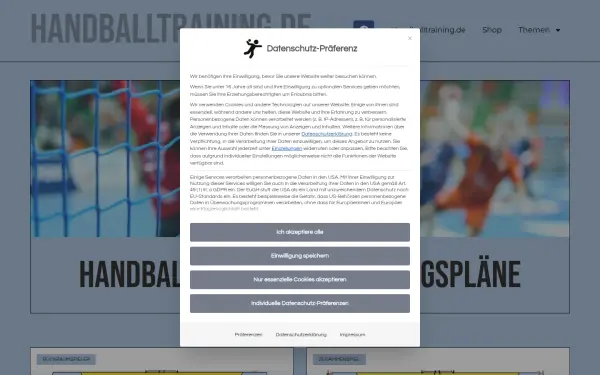 handballtraining.de