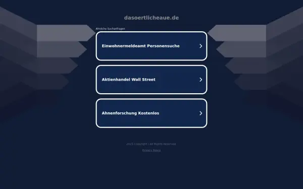 dasoertlicheaue.de