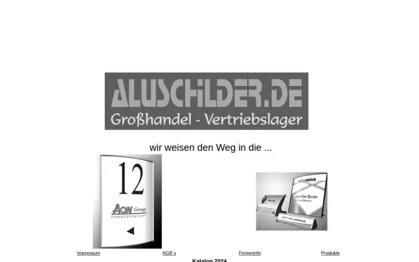 aluschilder.de