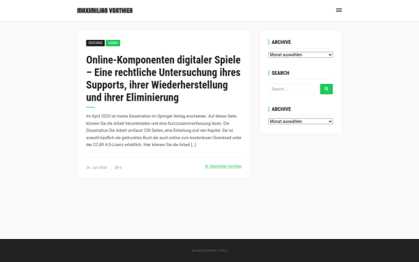 www.maximilianvonthien.de