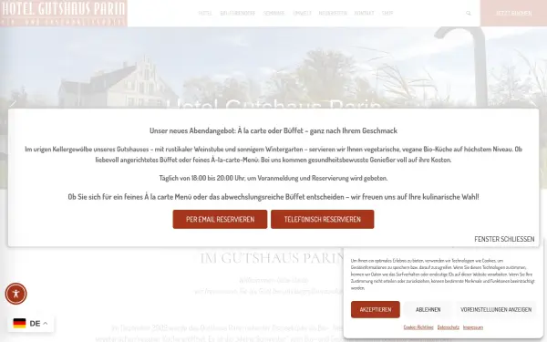 www.gutshaus-parin.de