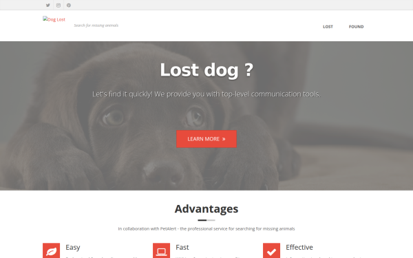 www.perdu-chien.be