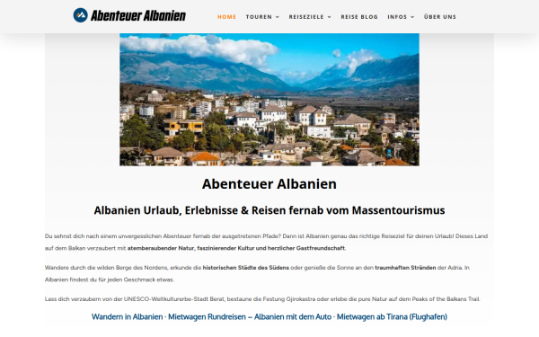 www.abenteueralbanien.de