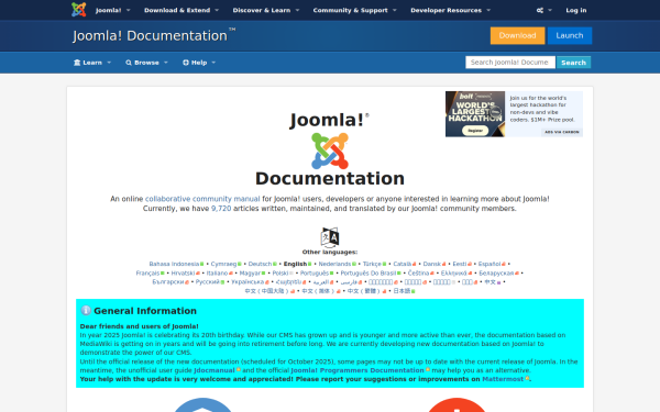 docs.joomla.org