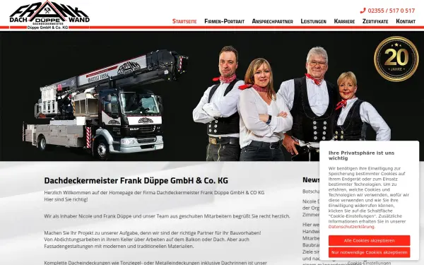 www.dach-dueppe-wand.de
