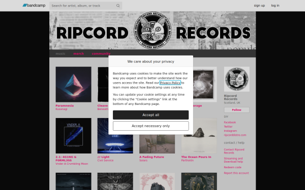 ripcordrecords.bandcamp.com