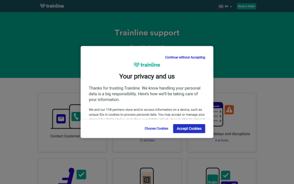 support.thetrainline.com