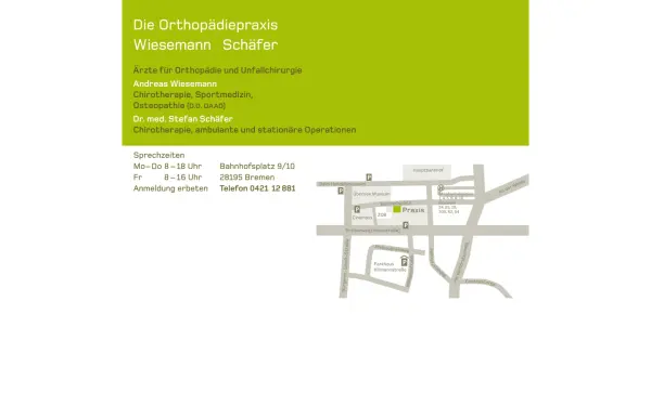 dieorthopaediepraxis.de
