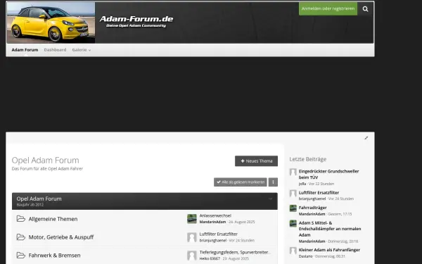 www.adam-forum.de