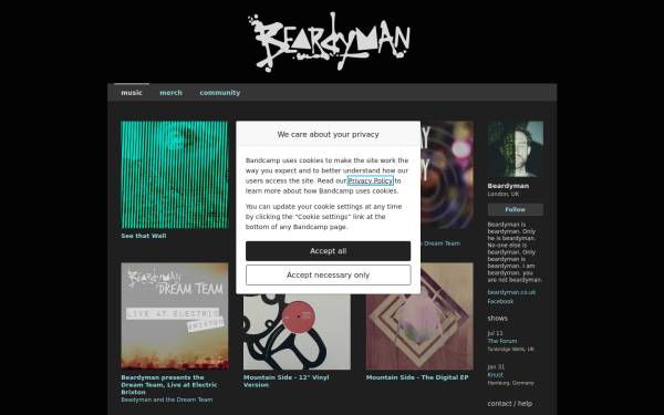 beardyman1.bandcamp.com