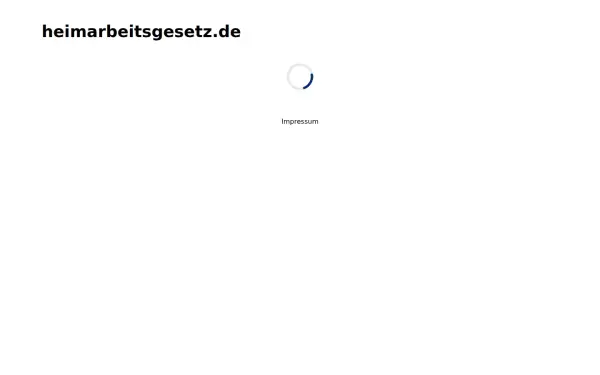heimarbeitsgesetz.de
