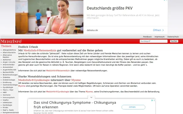 www.medizinfo.de