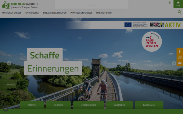 hohemarkradroute.de