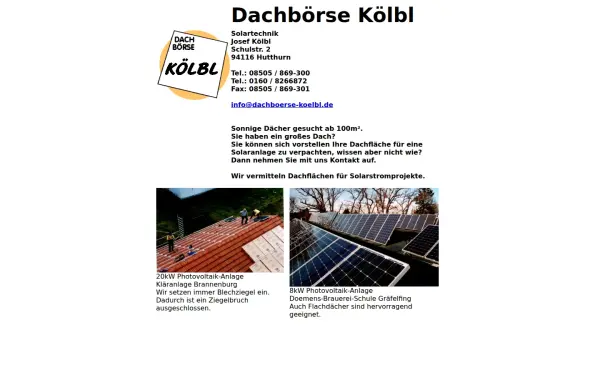 dachboerse-koelbl.de