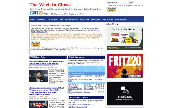 theweekinchess.com