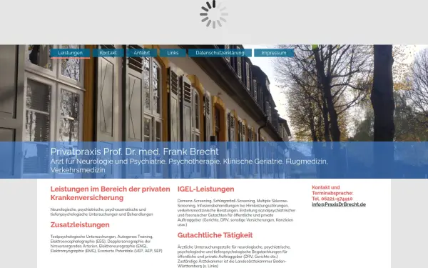 www.praxisdrbrecht.de