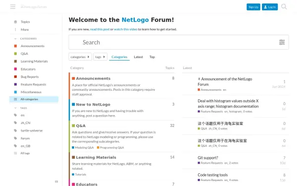 forum.netlogo.org