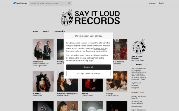 sayitloudrecords.bandcamp.com