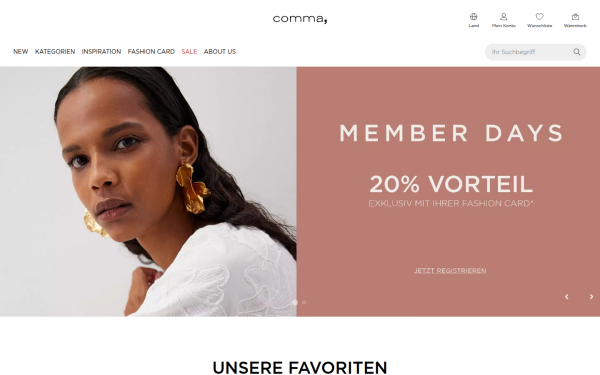 www.comma-store.de
