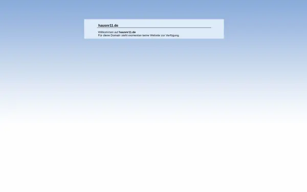 hausnr11.de