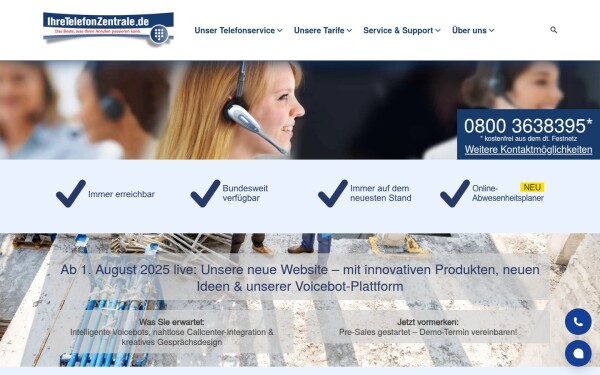 www.ihretelefonzentrale.de