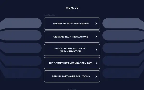 mdkx.de